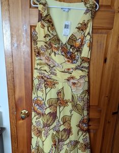 Kay Unger maxi silk dress, size 10